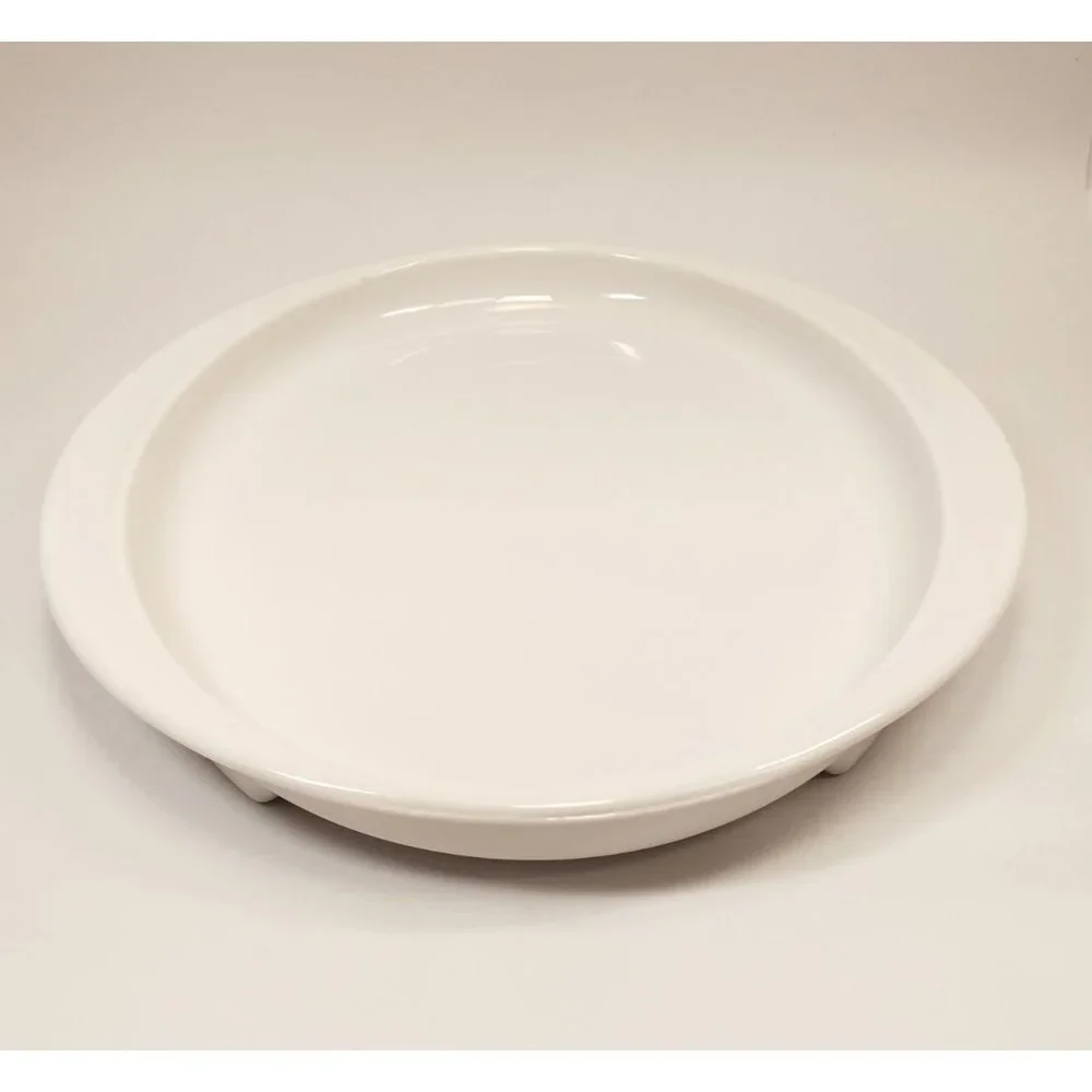 Corning Ware 4784 Microwave Pyroceram Oval Open Roaster Baking Platter Tray